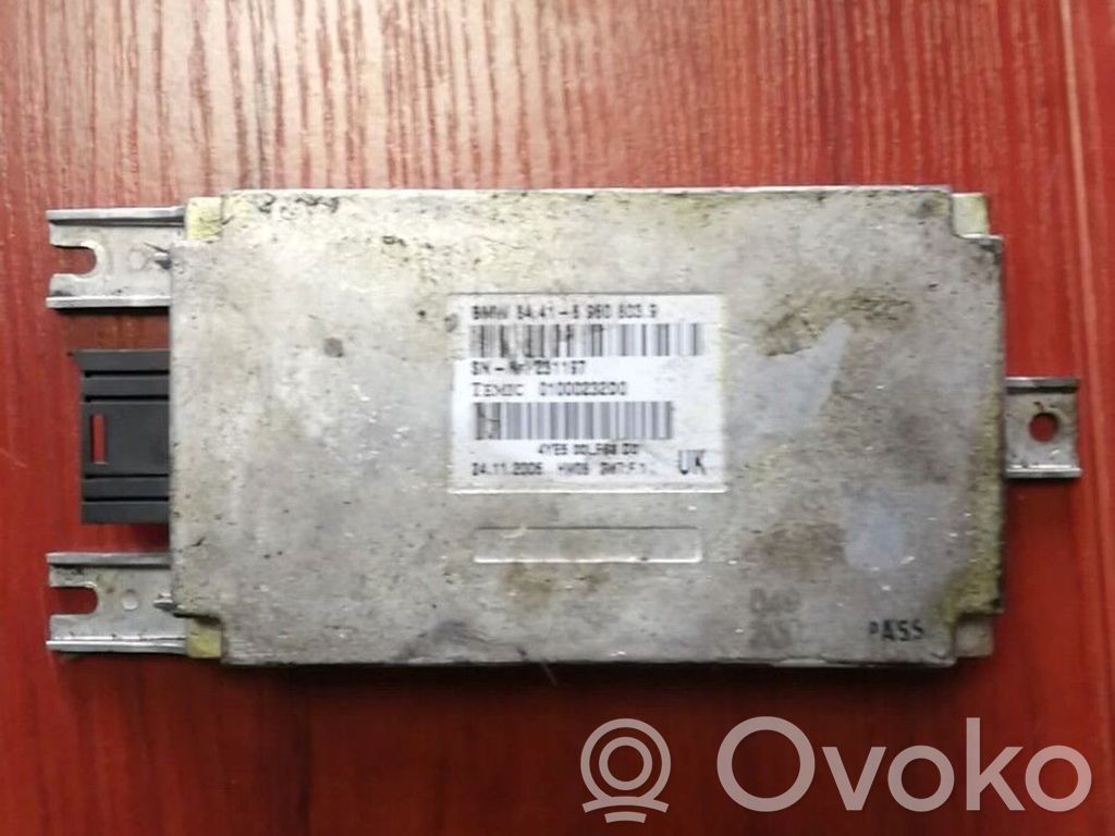BMW 7 E65 E66 Balss vadības modulis 