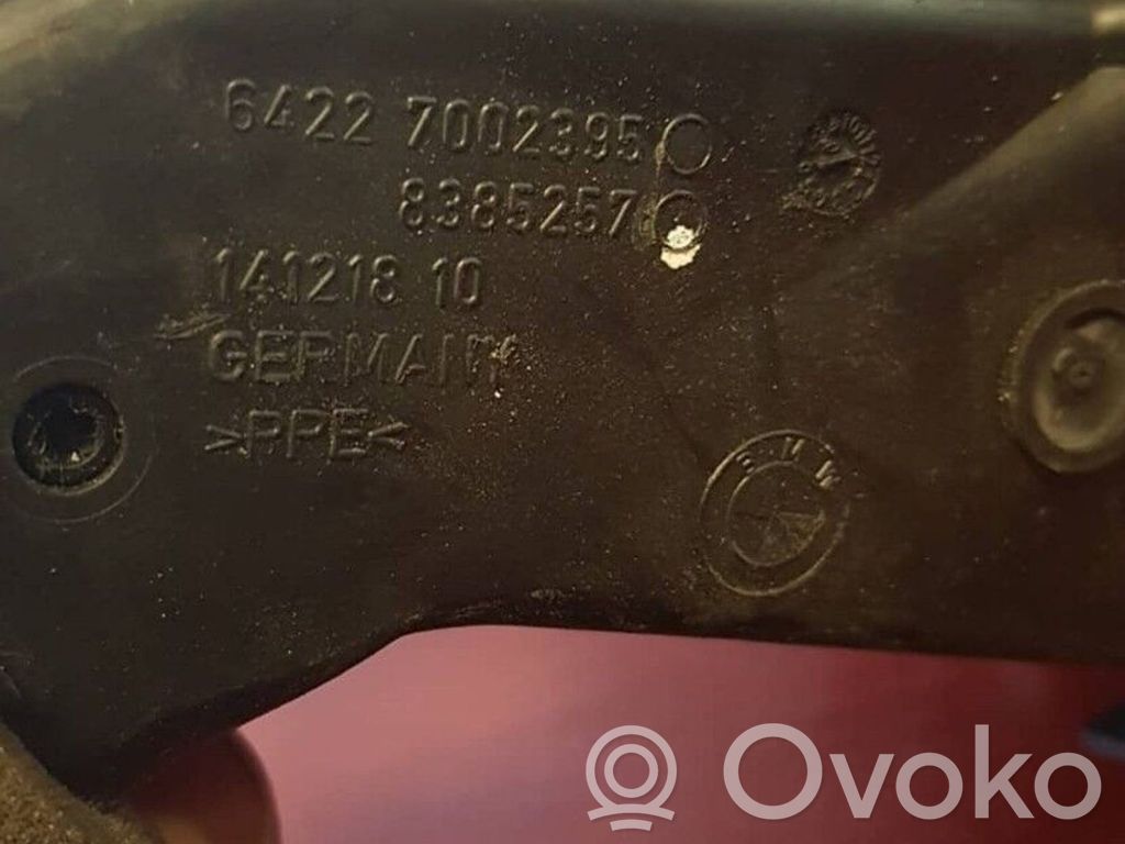 BMW 7 E65 E66 Oro grotelės gale 