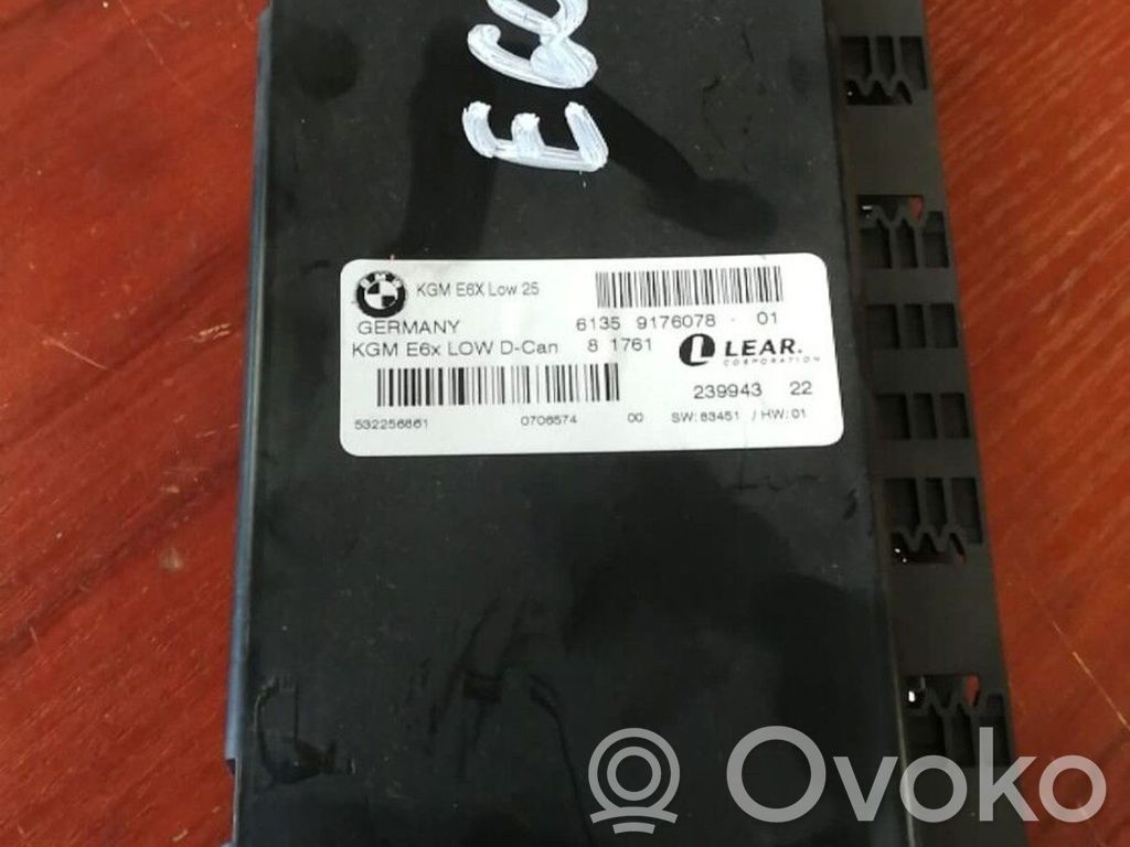 BMW 5 E60 E61 Comfort/convenience module 
