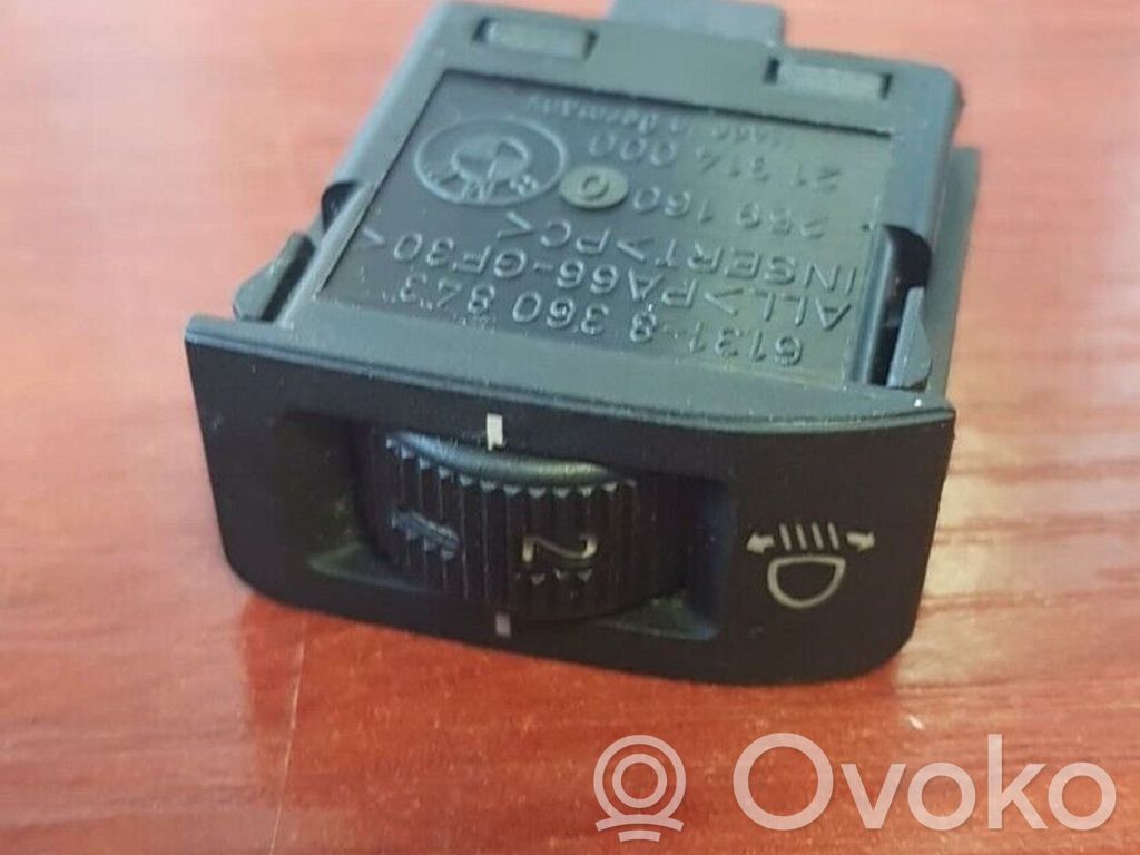 BMW 7 E38 Headlight level height control switch 