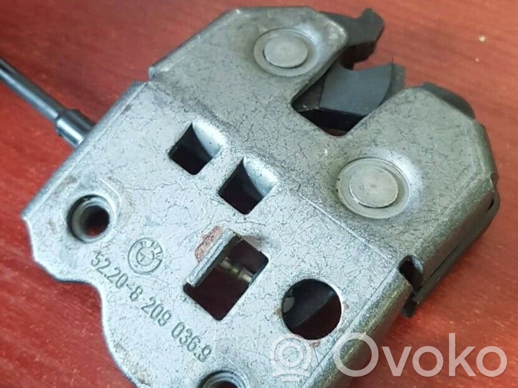 BMW 3 E46 Seat back rest lock catch 