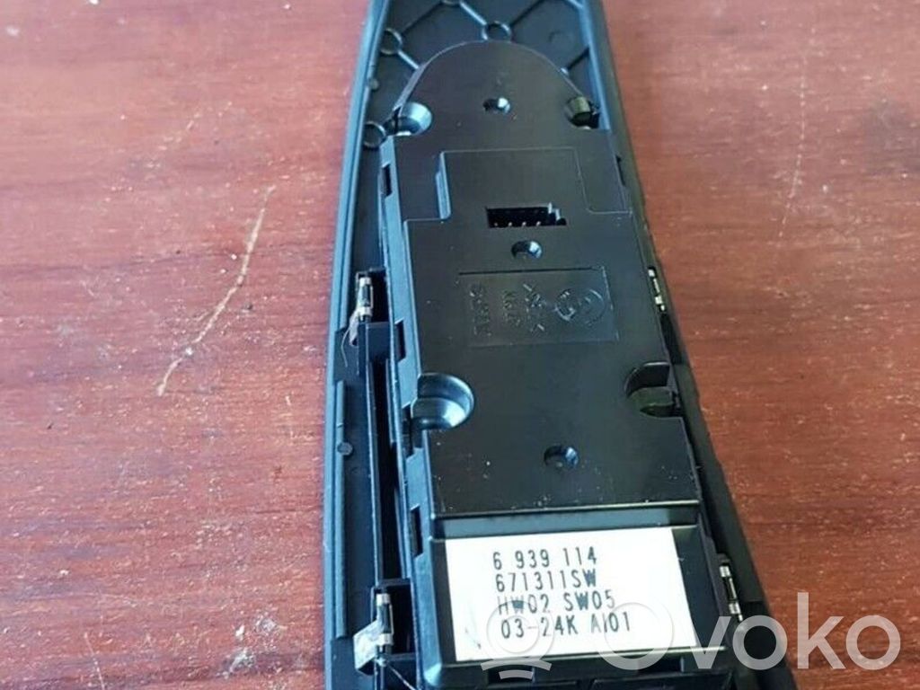 BMW 5 E60 E61 Schalter el. Fensterheber 