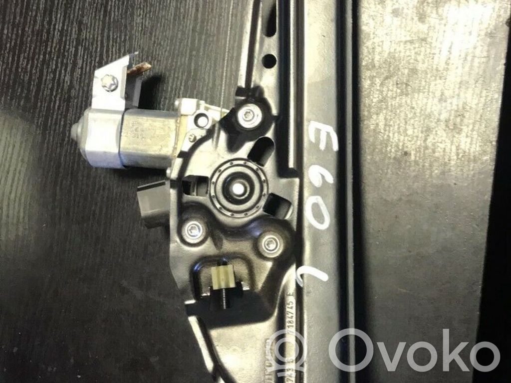 BMW 5 E60 E61 Rear door window regulator with motor 