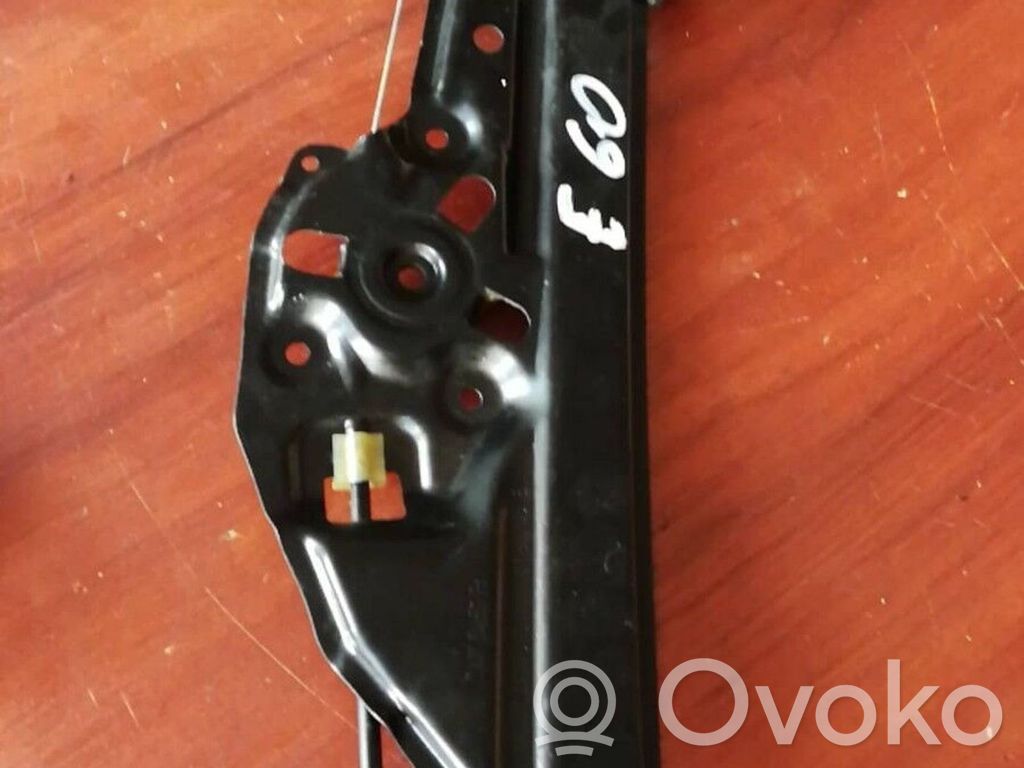 BMW 5 E60 E61 Mécanisme lève-vitre de porte arrière avec moteur 