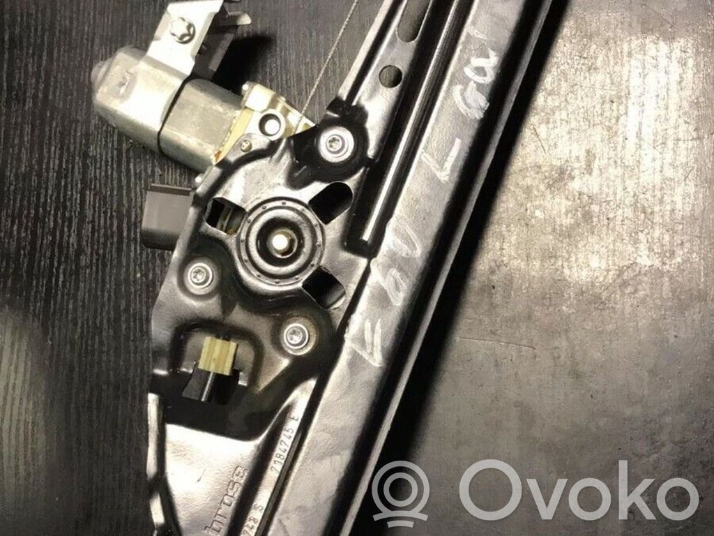 BMW 5 E60 E61 Regulador de puerta trasera con motor 