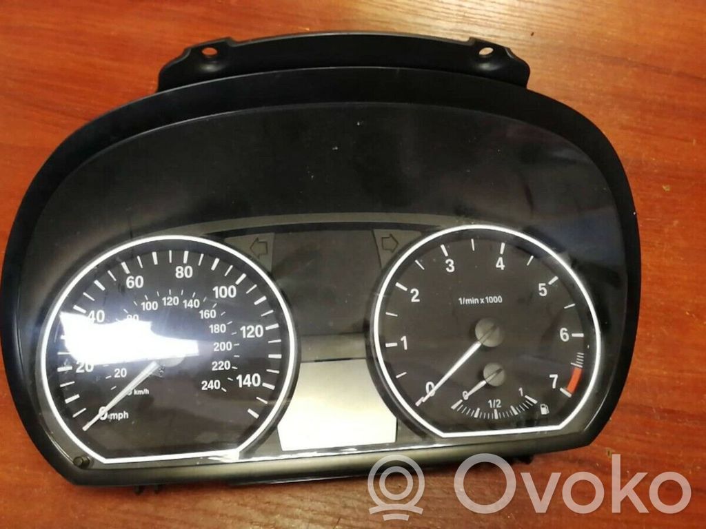 BMW 1 E81 E87 Speedometer (instrument cluster) 