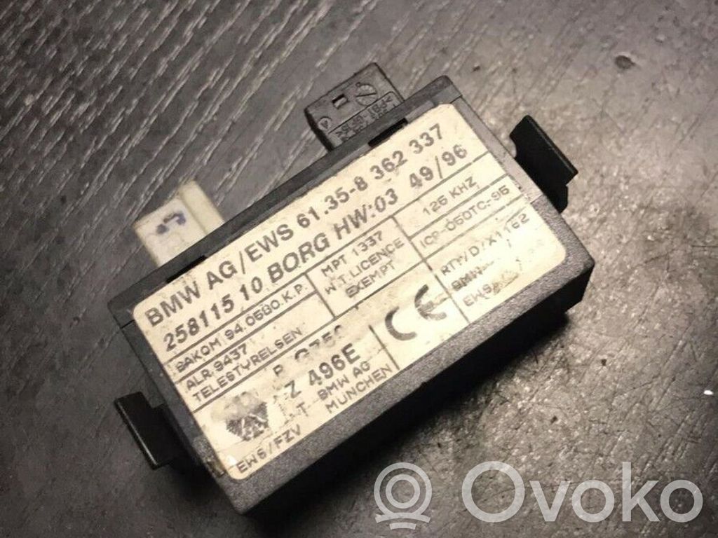 BMW 3 E36 Immobilizer control unit/module 