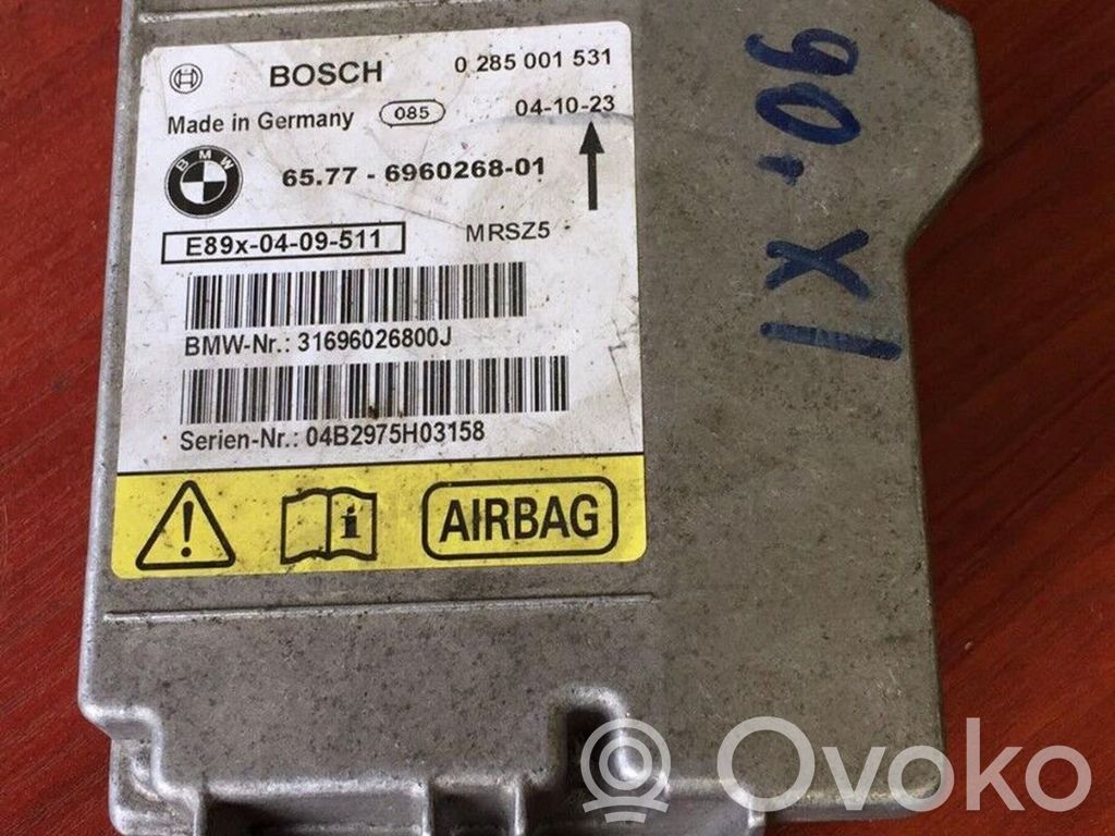 BMW 1 E81 E87 Airbag control unit/module 