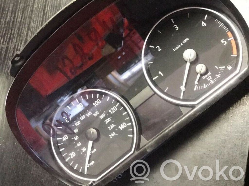 BMW 1 E81 E87 Speedometer (instrument cluster) 