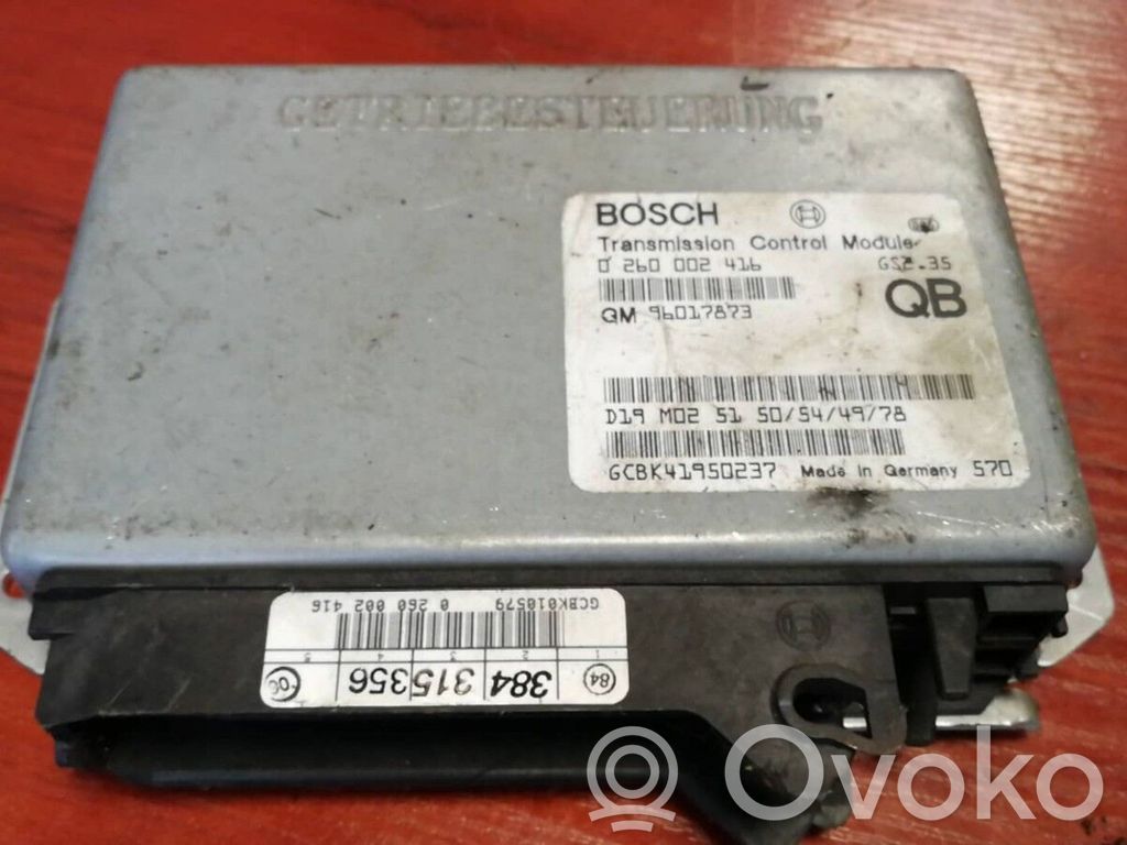 Opel Omega B1 Gearbox control unit/module 