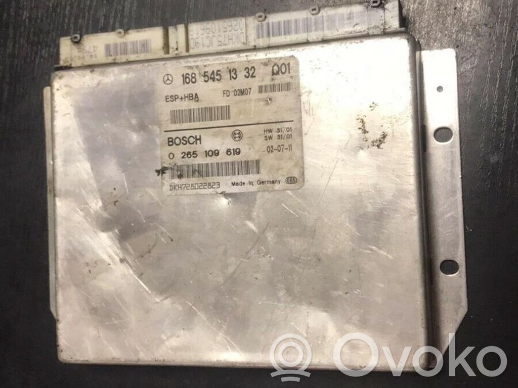 Mercedes-Benz A W168 ESP (stability system) control unit 