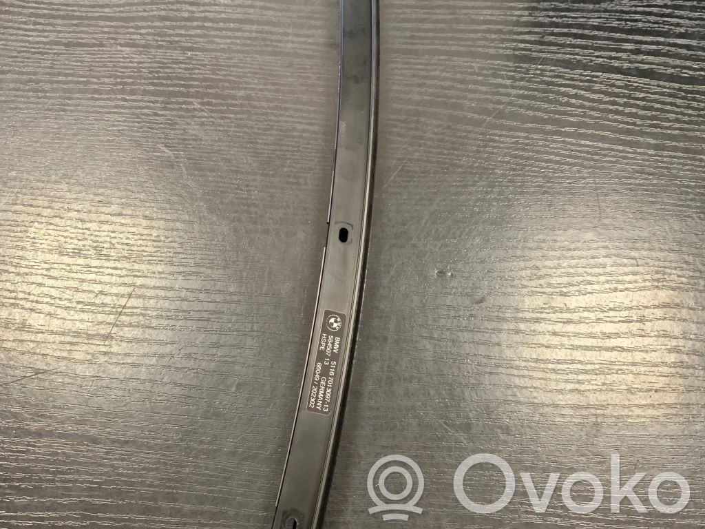 BMW 7 E65 E66 Rear door glass trim molding 