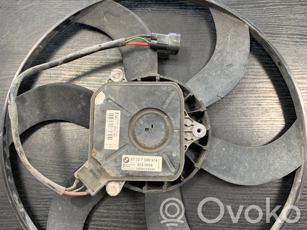 BMW 3 E90 E91 Elektrisks radiatoru ventilators 