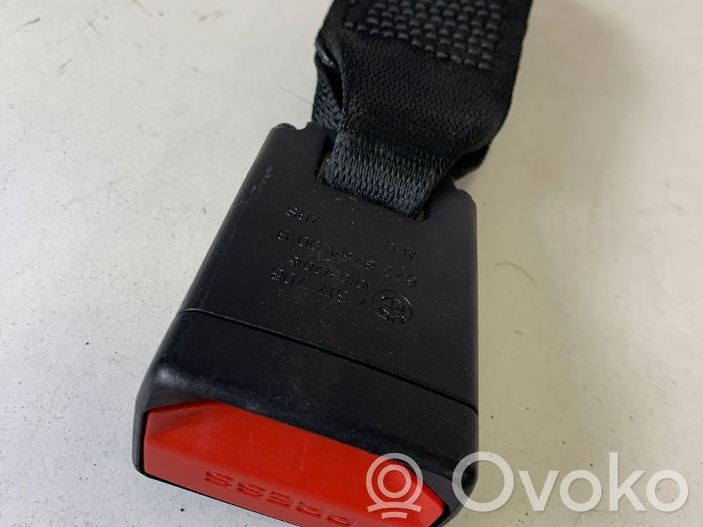 BMW X1 E84 Hebilla del cinturón de seguridad trasero 