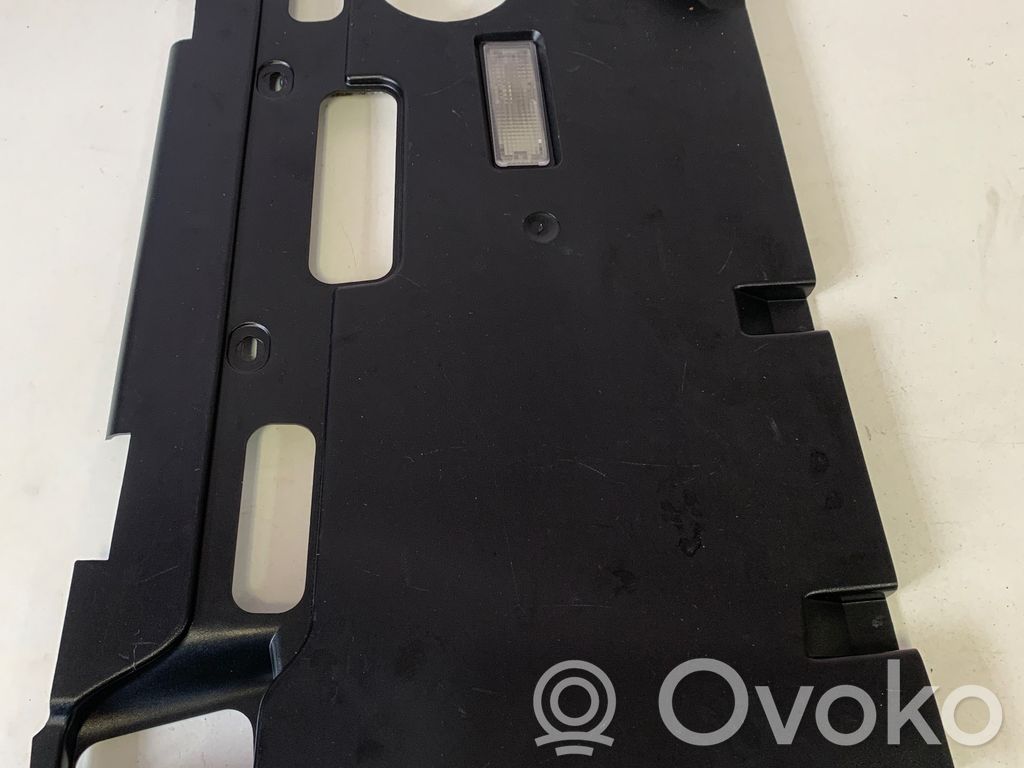 BMW 7 E65 E66 Paneļa dekoratīvās apdares vairogs (apakšējais) 