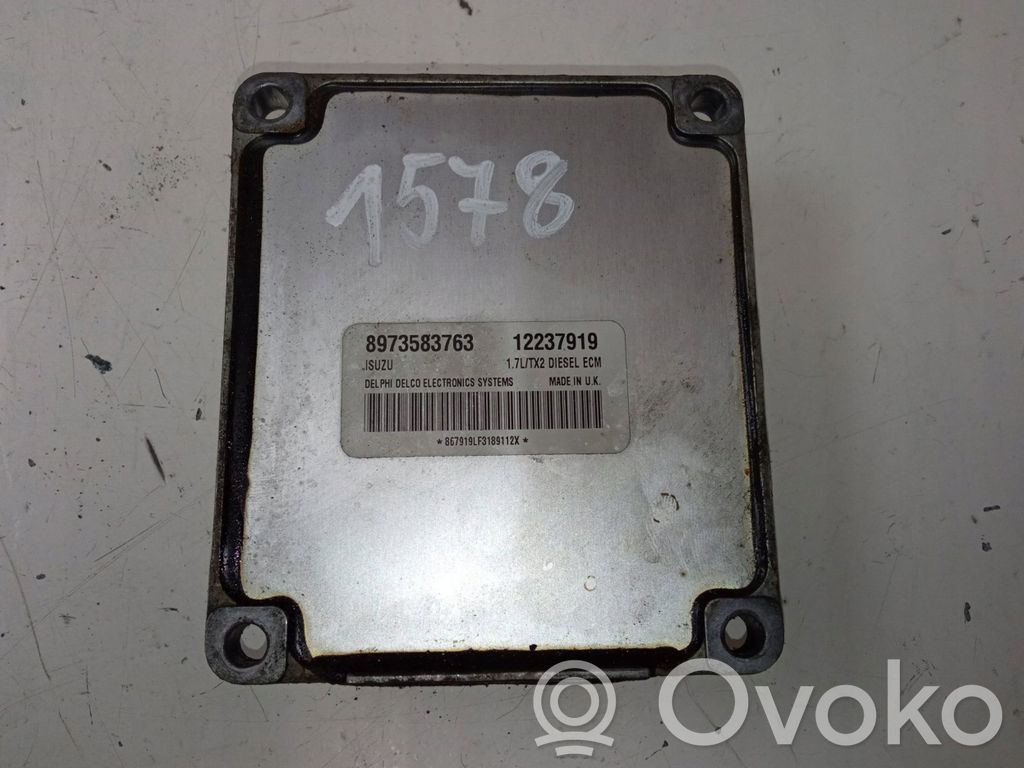 Opel Combo C Engine control unit/module ECU 