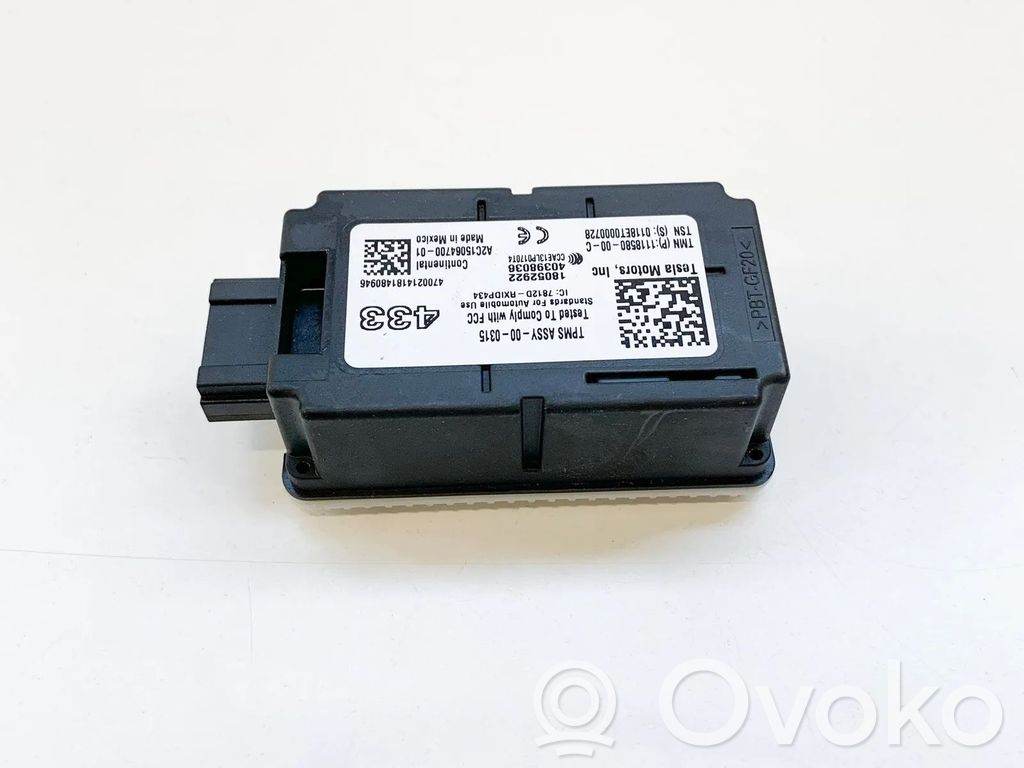 Tesla Model 3 Module de pression des pneus 