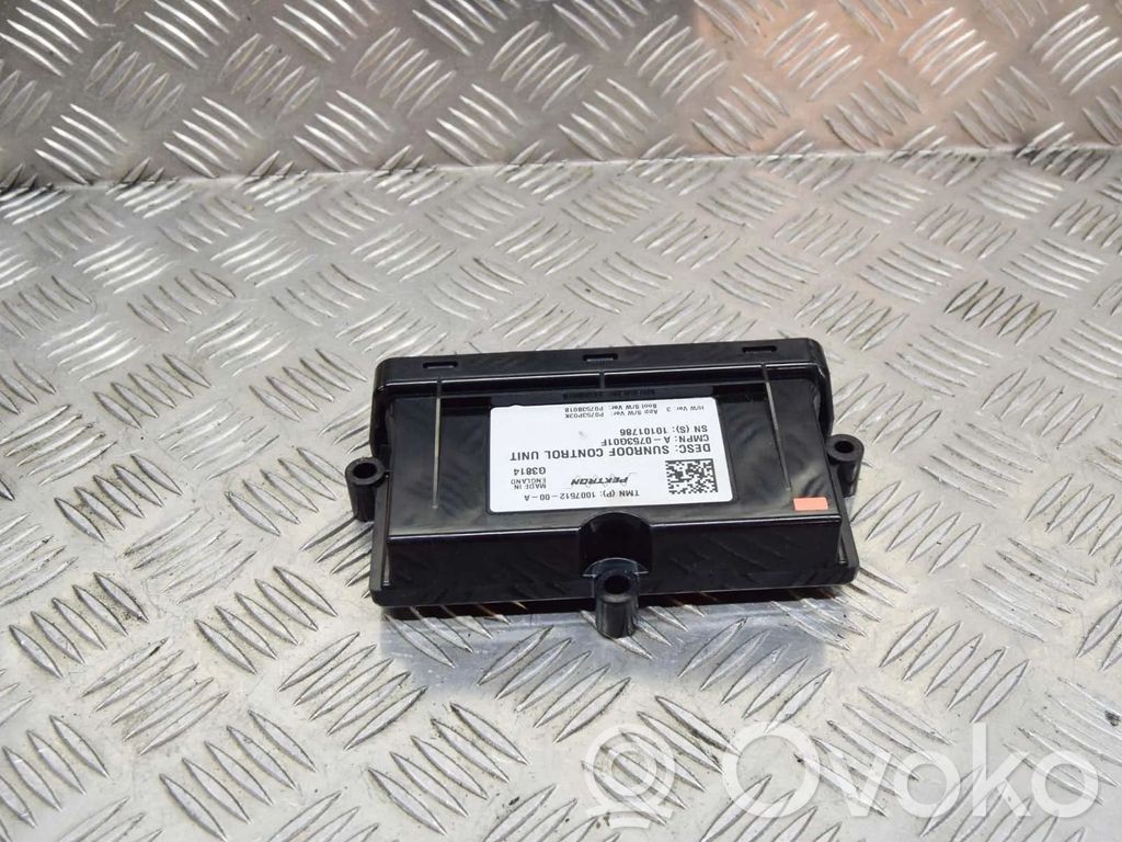 Tesla Model S Unité de commande / module de toit ouvrant 