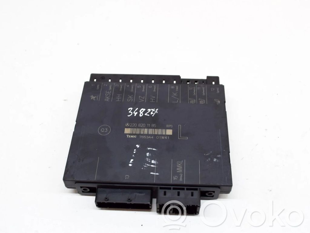 Mercedes-Benz S W220 Module de commande de siège 
