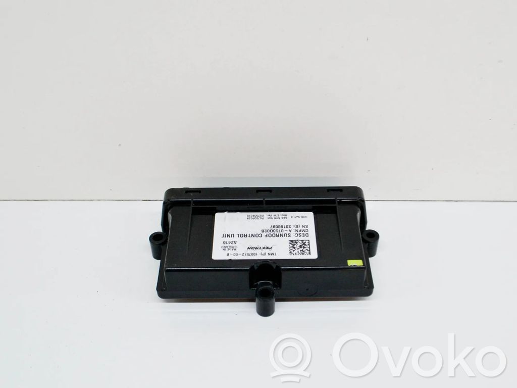 Tesla Model S Unitate/modul comandă trapă 
