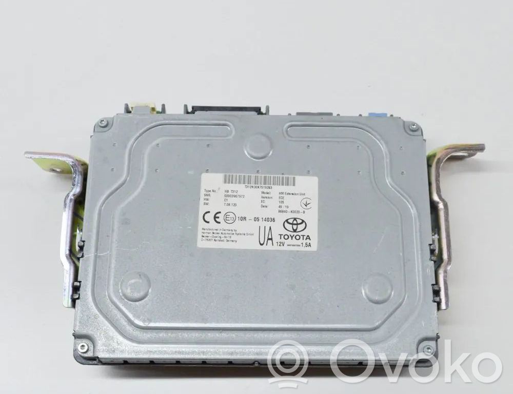 Toyota C-HR I Unité / module navigation GPS 