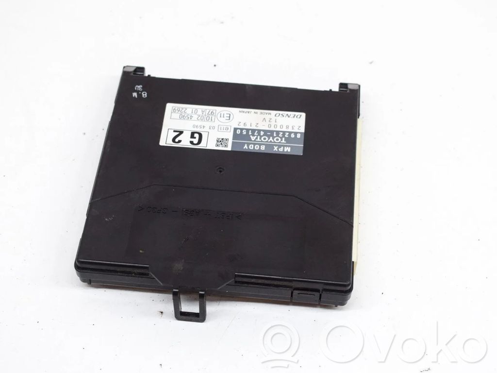 Toyota Prius (XW30) Module de contrôle carrosserie centrale 
