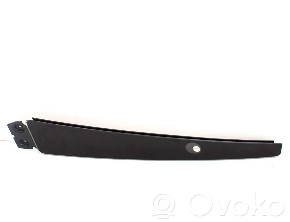 Tesla Model X Front door glass trim molding 