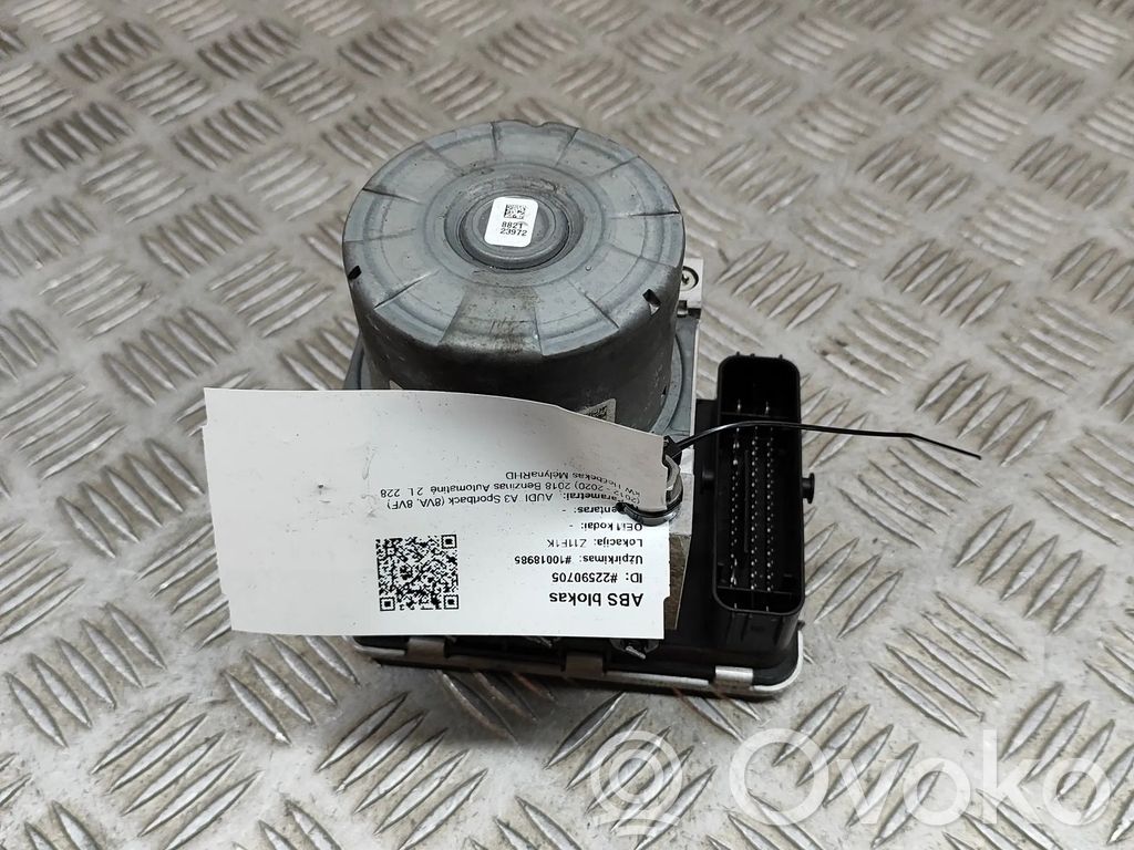 Audi A3 S3 8V ABS Blokas 