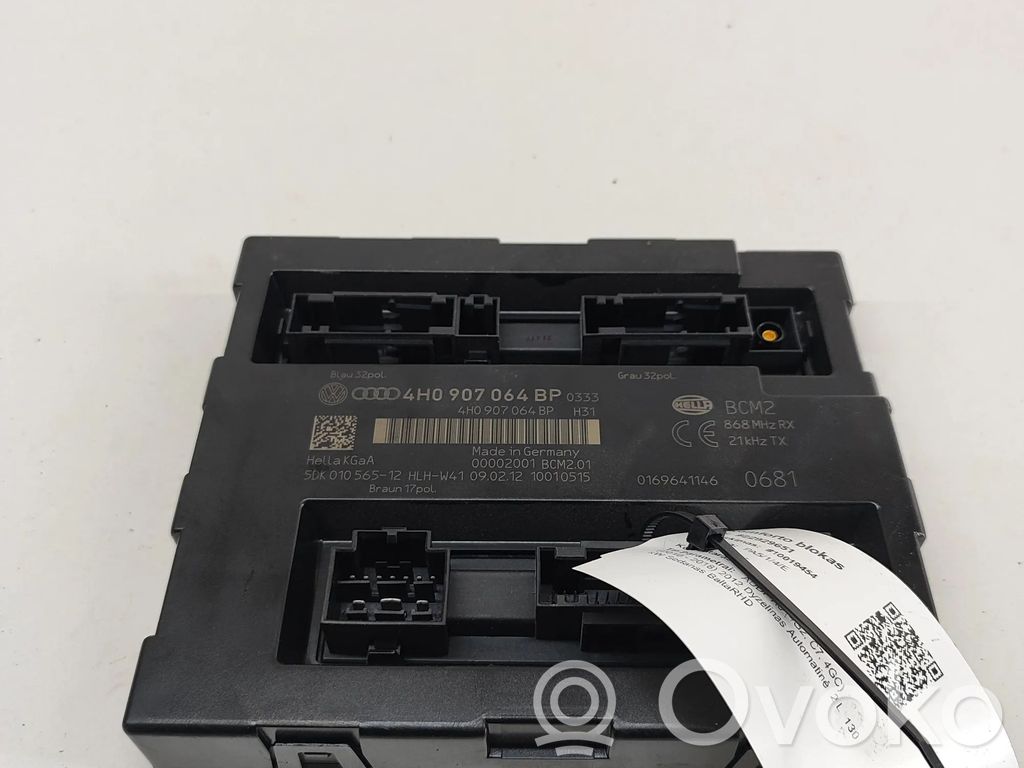 Audi A6 S6 C7 4G Module de contrôle carrosserie centrale 