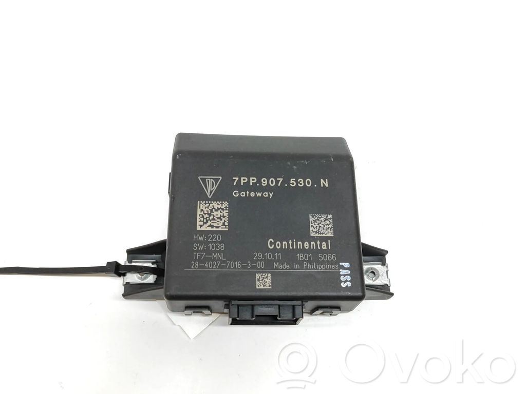 Porsche Cayenne (92A) Módulo de control Gateway 