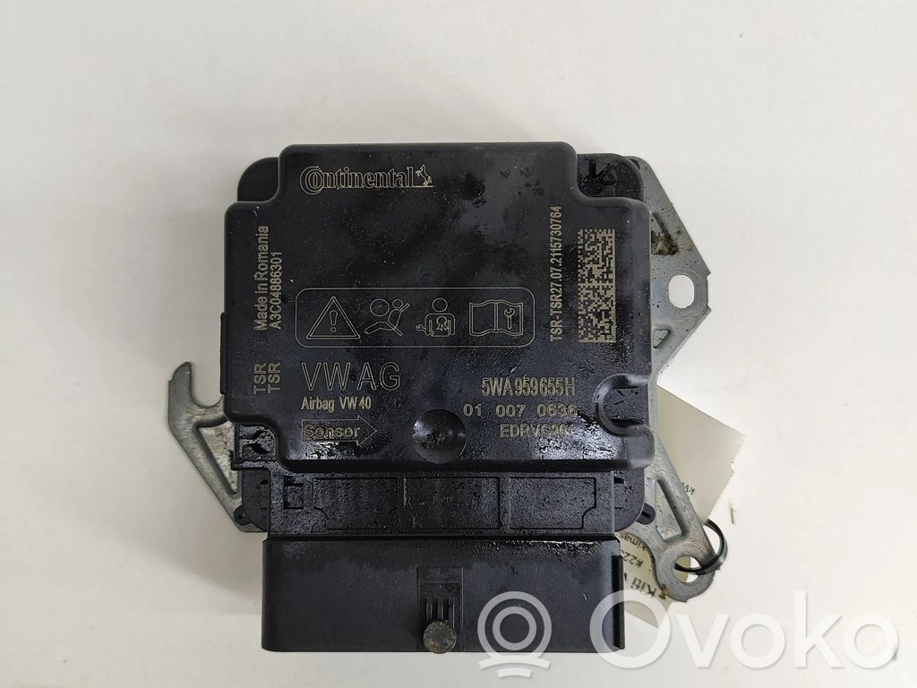 Volkswagen Golf VIII Unitate/modul de comandă airbaguri 