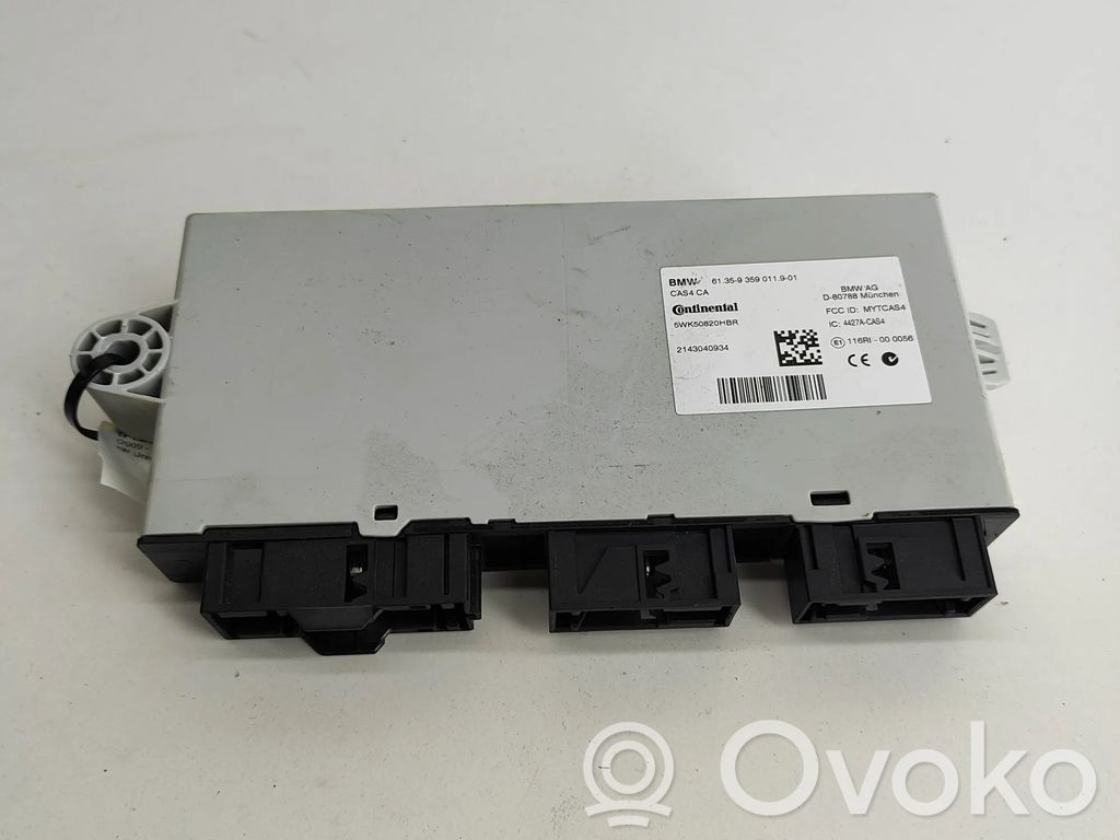 BMW 5 F10 F11 Centralina/modulo CAS 