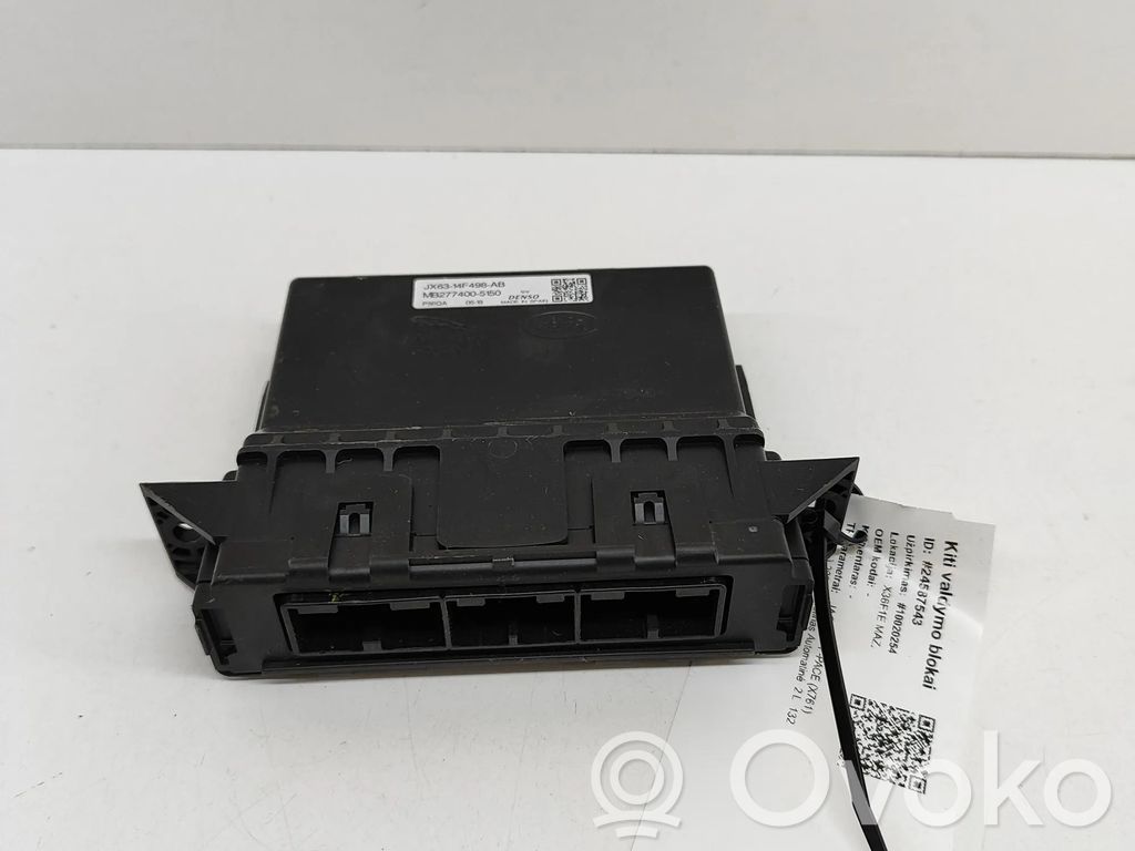 Jaguar F-Pace Climate control unit 