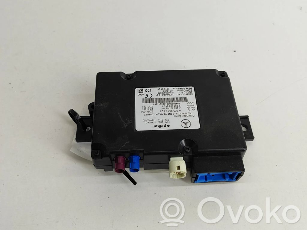 Mercedes-Benz GLC X253 C253 Unidad de control/módulo de bluetooth 