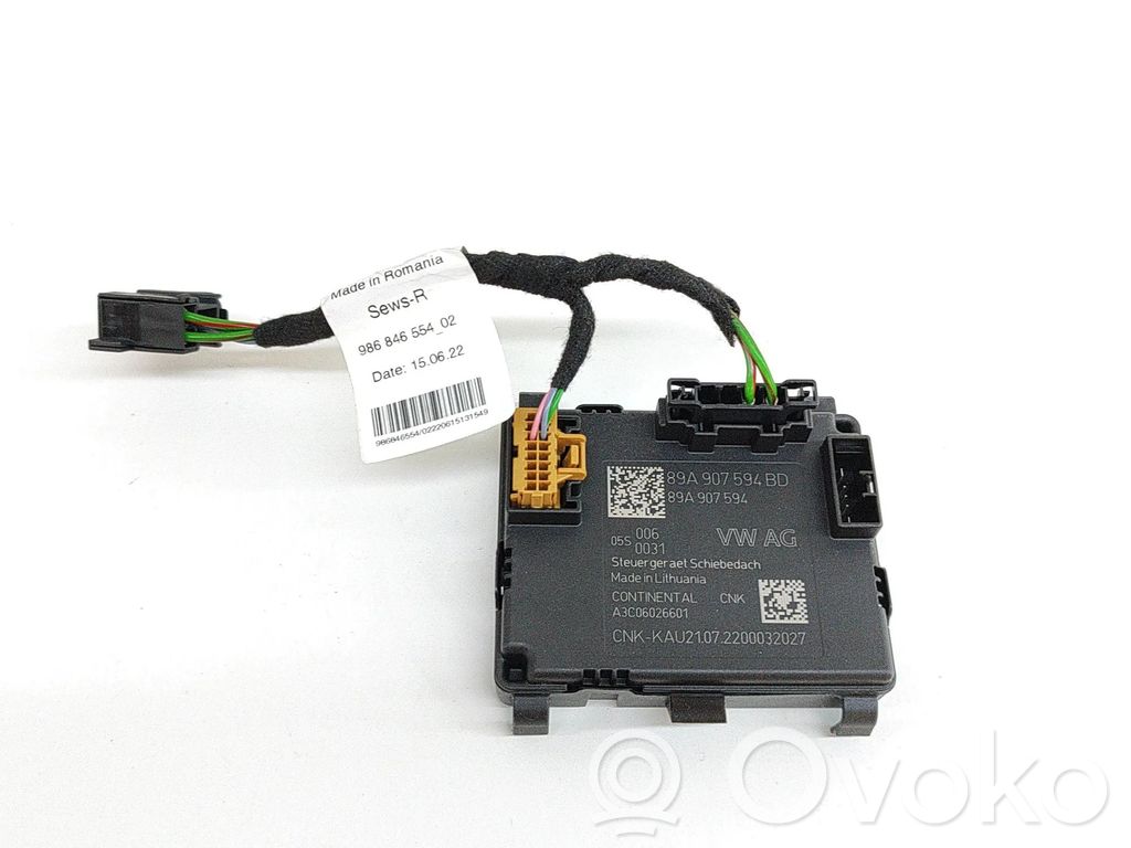 Volkswagen ID.3 Unité de commande / module de toit ouvrant 