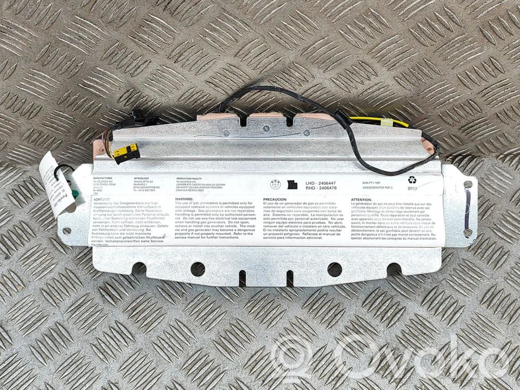 BMW X5 E70 Airbag del pasajero 