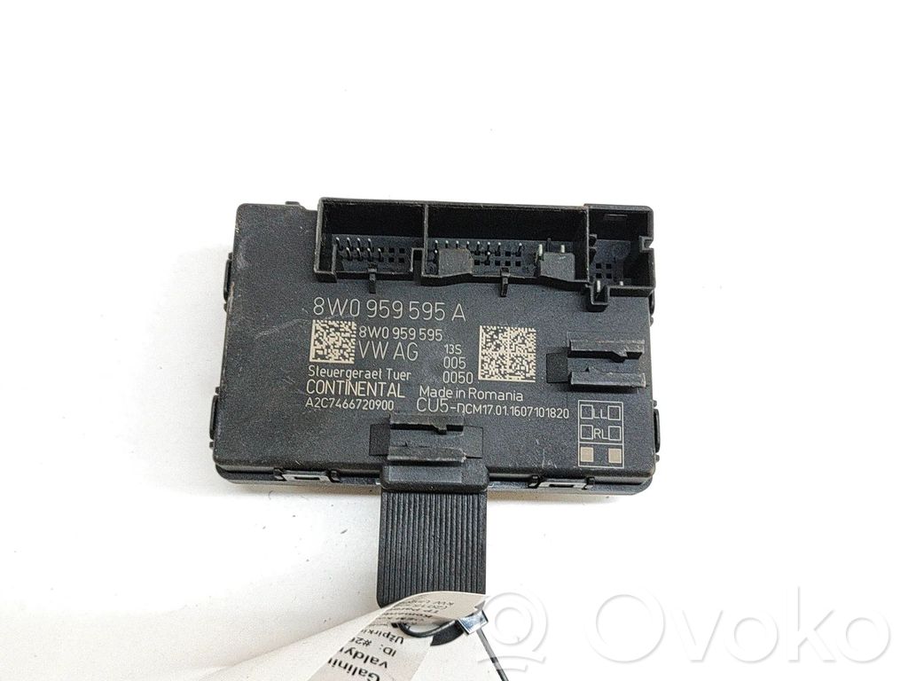 Audi A4 S4 B9 8W Door control unit/module 