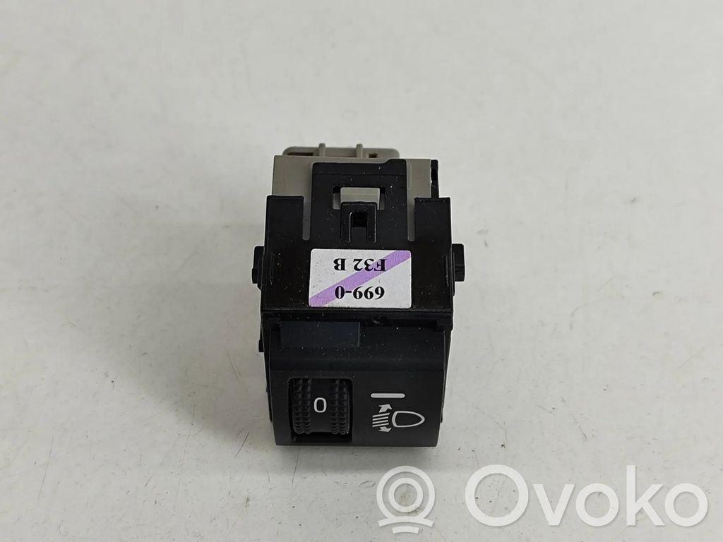 Toyota Corolla E210 E21 Bouton commande réglage hauteur de phares 