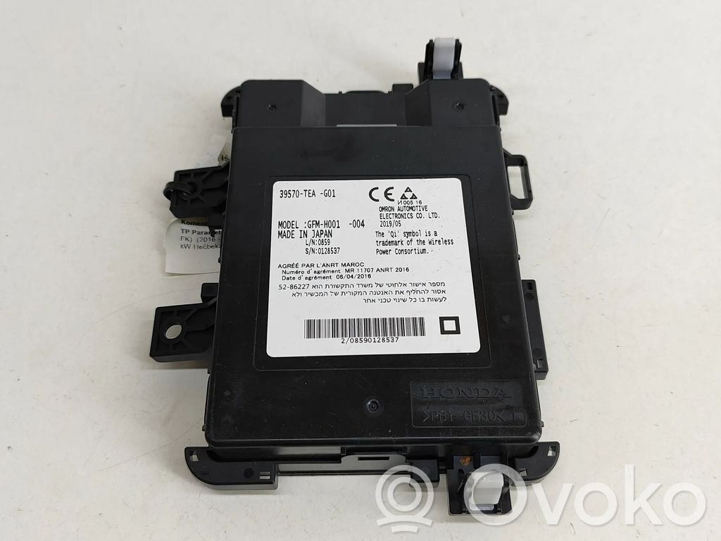Honda Civic X Wireless charging module 