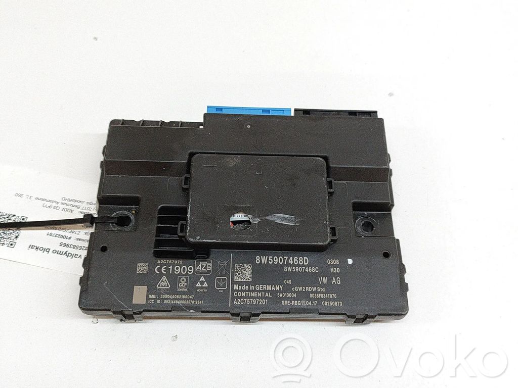 Audi Q5 SQ5 FY Gateway control module 