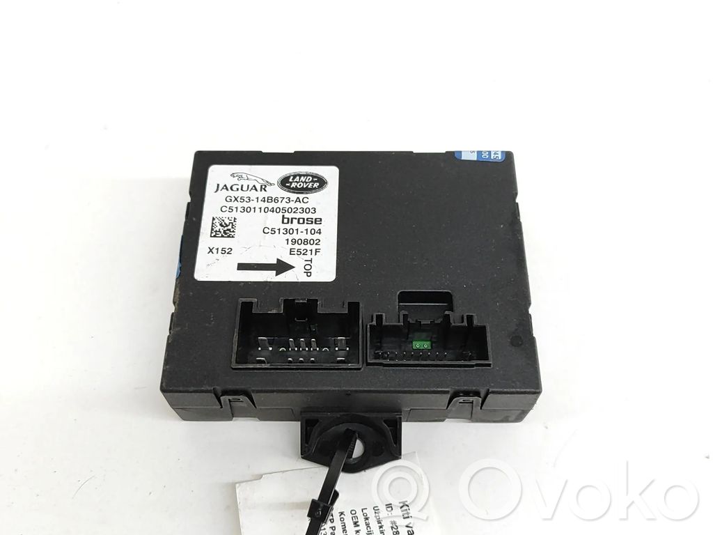 Jaguar F-Type Tailgate/trunk control unit/module 