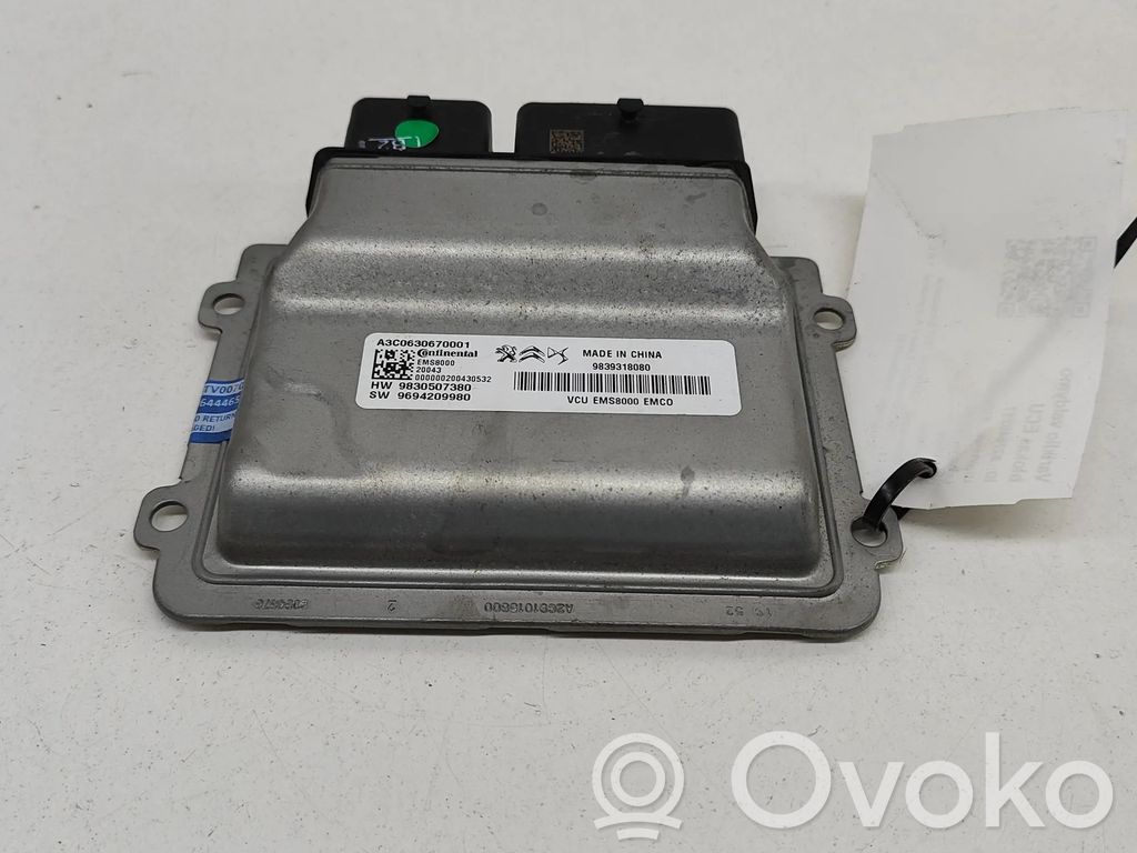 Citroen DS7 Crossback Engine control unit/module 