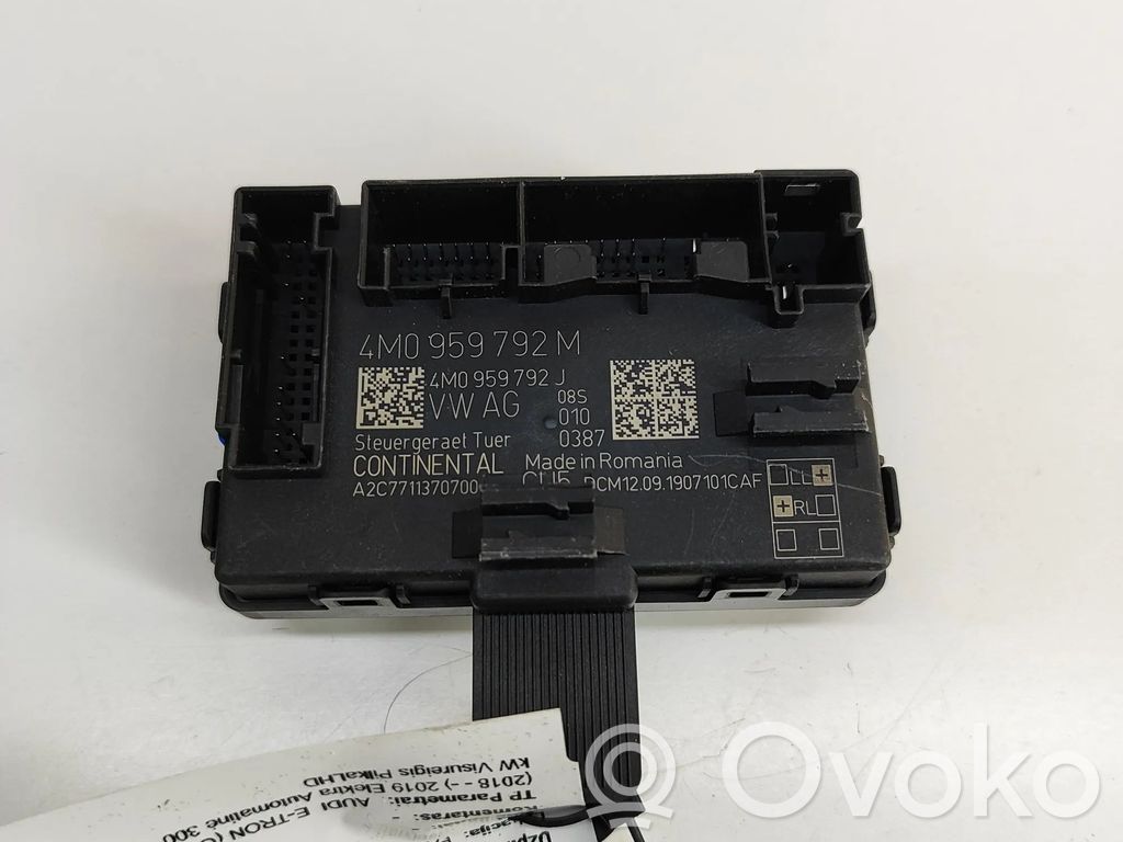 Audi e-tron Door control unit/module 