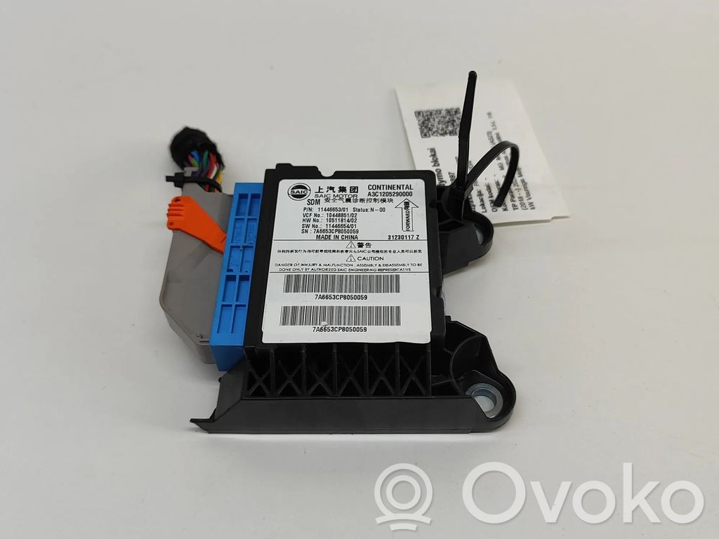 MG HS Module de contrôle airbag