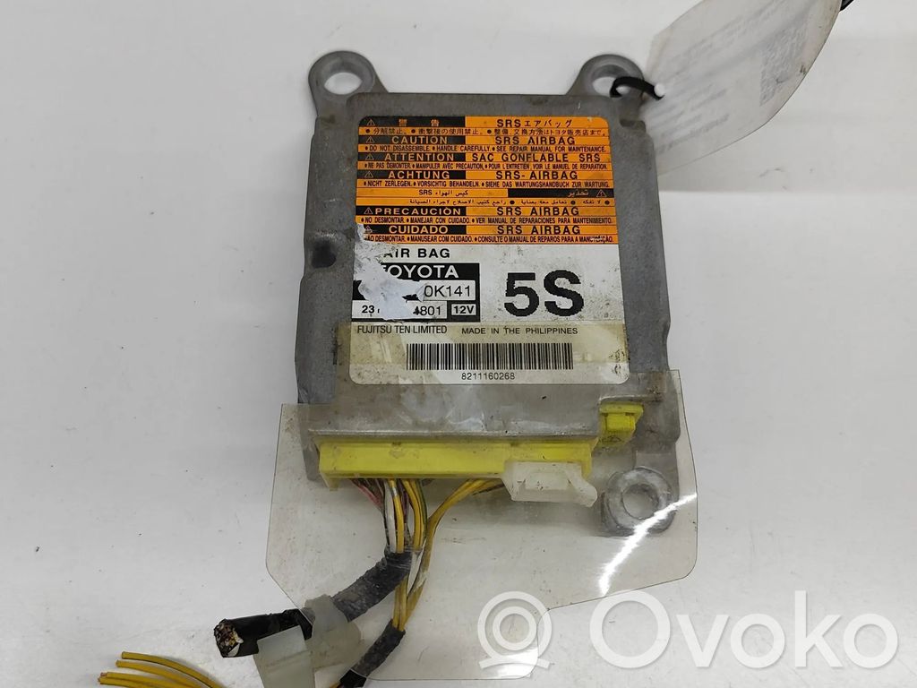 Toyota Hilux (AN10, AN20, AN30) Centralina/modulo airbag 