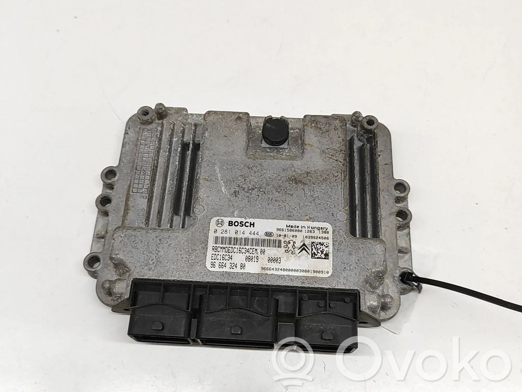 Engine control unit/module   0281014444,9661586080,1039S24506,9666432480