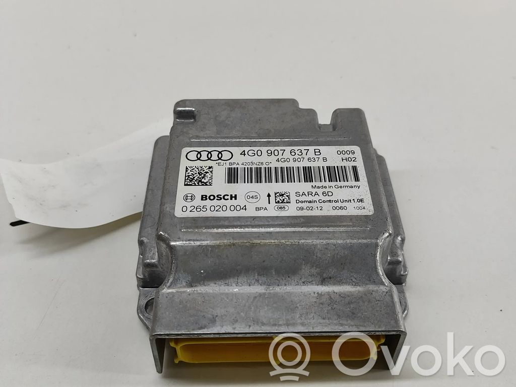 Audi A6 S6 C7 4G Unidad de control/módulo del Airbag 