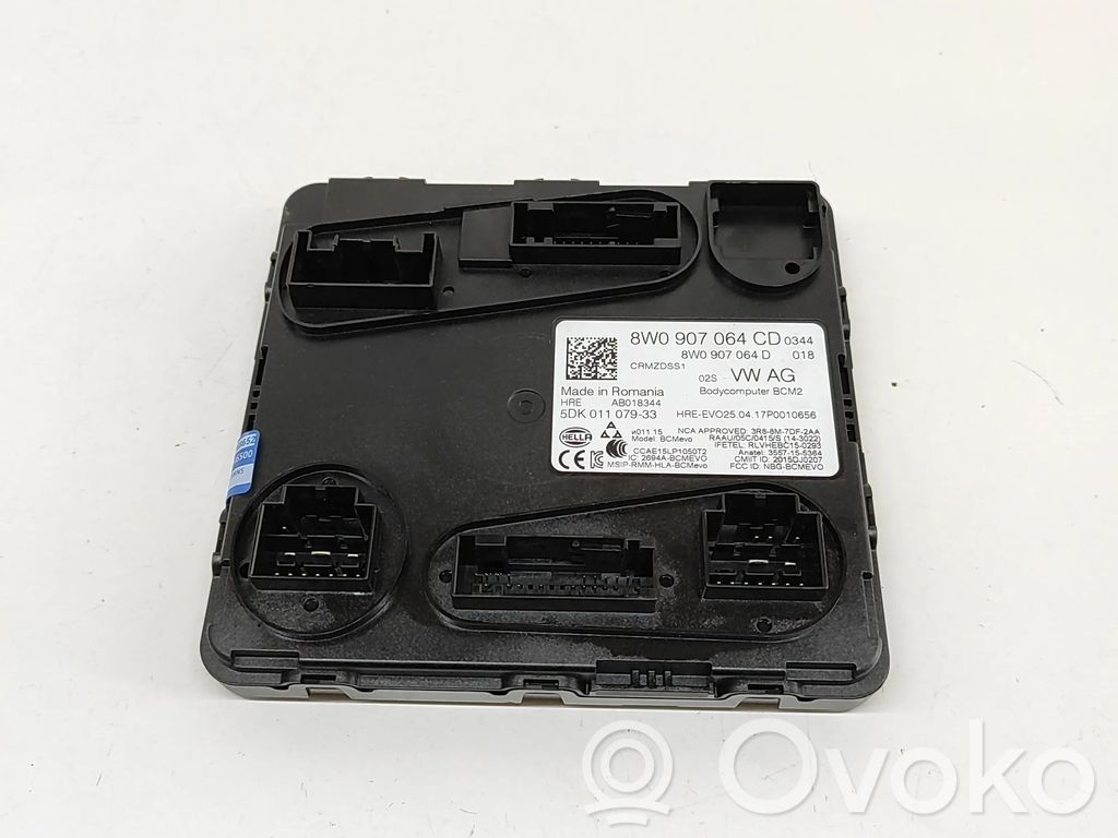 Audi Q7 4M Module de contrôle carrosserie centrale 