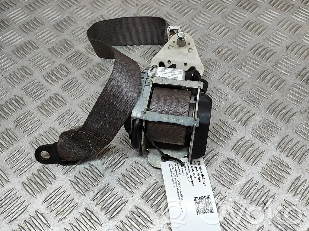 Dodge Caliber Front seatbelt 