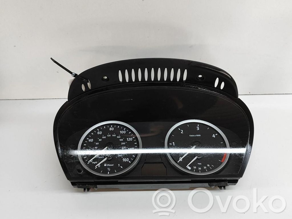 BMW 5 E60 E61 Spidometras (prietaisų skydelis) 